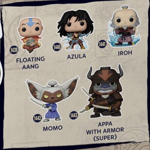 Momo, Avatar: The Last Airbender, Funko Toys, Pre-Painted